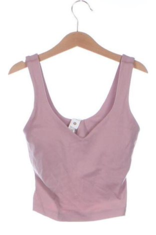 Damen Sporttop Lululemon, Größe XS, Farbe Aschrosa, Preis 51,99 €