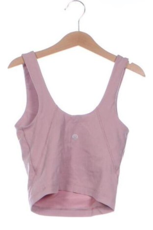 Damen Sporttop Lululemon, Größe XS, Farbe Aschrosa, Preis 51,99 €