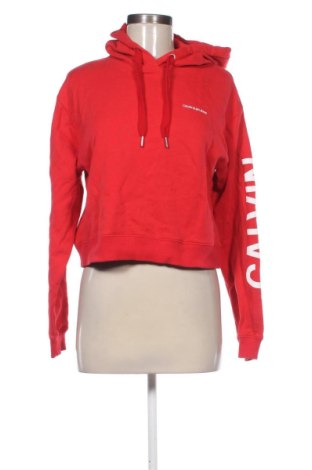 Női sweatshirt Calvin Klein Jeans, Méret S, Szín Piros, Ár 14 463 Ft