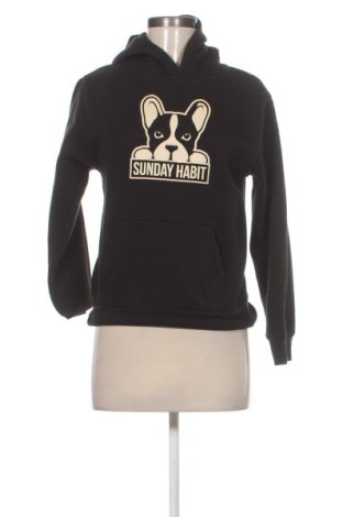 Γυναικείο φούτερ Unbranded, Μέγεθος XXS, Χρώμα Μαύρο, Τιμή 15,00 €