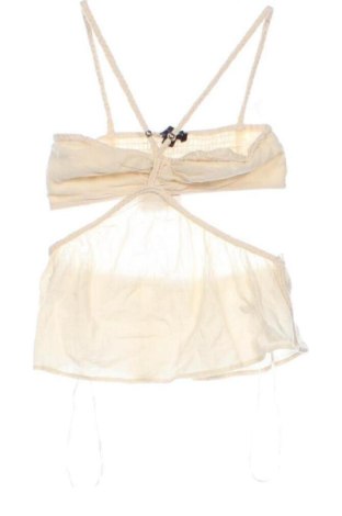 Дамски топ Bershka, Размер S, Цвят Бежов, Цена 11,13 €