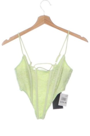 Top de femei Bershka, Mărime S, Culoare Verde, Preț 145,99 Lei