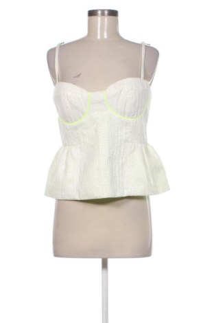 Top de femei Bershka, Mărime M, Culoare Alb, Preț 77,00 Lei