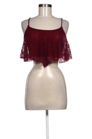 Дамски топ Charlotte Russe, Размер S, Цвят Червен, Цена 14,74 €