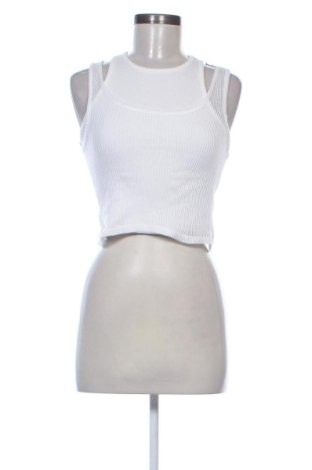Top de femei Clockhouse, Mărime M, Culoare Alb, Preț 55,99 Lei