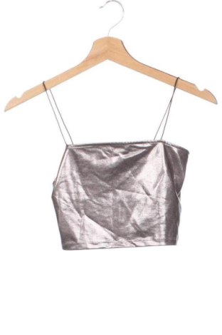 Top de femei Fb Sister, Mărime XS, Culoare Argintiu, Preț 55,99 Lei
