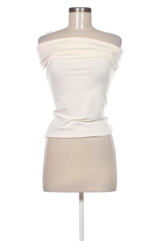 Top de femei H&M, Mărime S, Culoare Ecru, Preț 91,99 Lei