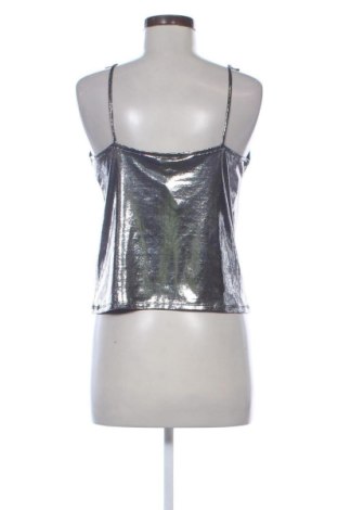 Damski top H&M, Rozmiar M, Kolor Srebrzysty, Cena 78,99 zł