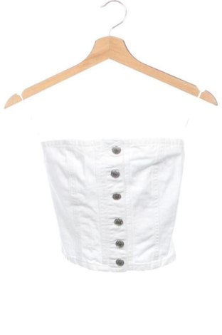 Top de femei Pull&Bear, Mărime XS, Culoare Alb, Preț 145,99 Lei