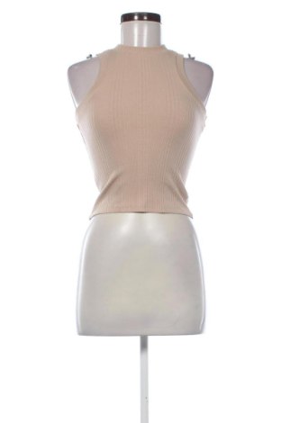 Top de femei Sinsay, Mărime XS, Culoare Bej, Preț 36,49 Lei