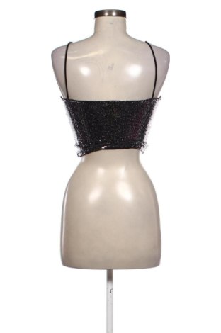 Γυναικείο τοπ Stradivarius, Μέγεθος S, Χρώμα Ασημί, Τιμή 18,35 €