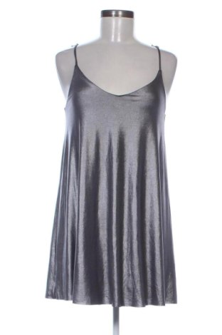 Top de femei Stradivarius, Mărime S, Culoare Argintiu, Preț 78,20 Lei