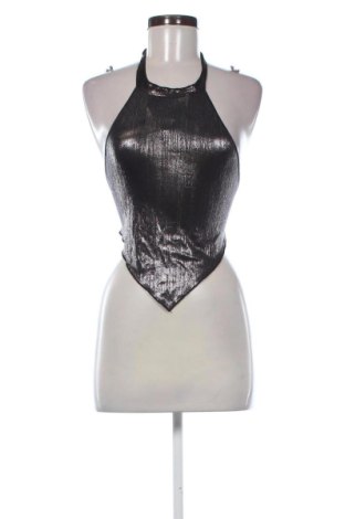 Top de femei Unbranded, Mărime XS, Culoare Argintiu, Preț 62,56 Lei