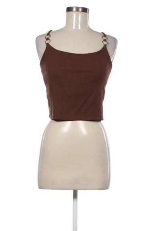 Γυναικείο τοπ Unbranded, Μέγεθος XS, Χρώμα Καφέ, Τιμή 15,00 €
