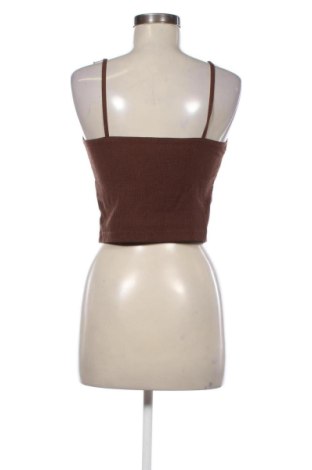 Γυναικείο τοπ Unbranded, Μέγεθος XS, Χρώμα Καφέ, Τιμή 15,00 €