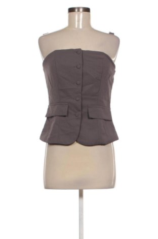 Дамски топ Unbranded, Размер XS, Цвят Сив, Цена 15,33 €