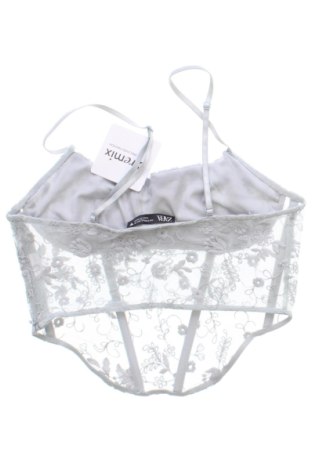 Γυναικείο τοπ Zara, Μέγεθος S, Χρώμα Γκρί, Τιμή 9,00 €