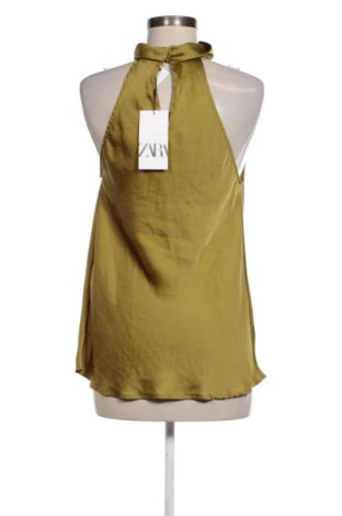 Top de femei Zara, Mărime M, Culoare Verde, Preț 104,26 Lei