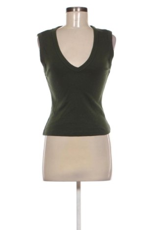 Дамски топ Zara, Размер L, Цвят Зелен, Цена 9,21 €
