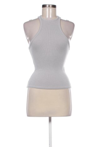 Дамски топ Zara, Размер M, Цвят Сив, Цена 9,21 €