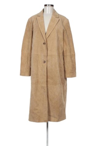 Palton din blană pentru damă Gestuz, Mărime S, Culoare Bej, Preț 1.854,99 Lei