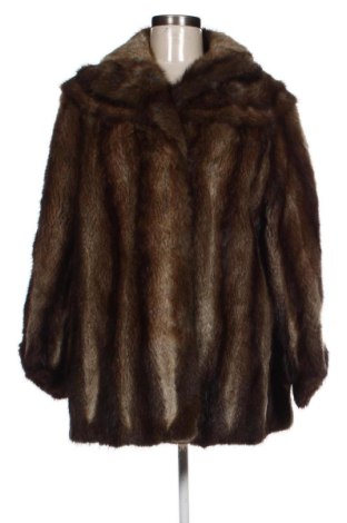 Palton din blană pentru damă Unbranded, Mărime L, Culoare Multicolor, Preț 573,45 Lei