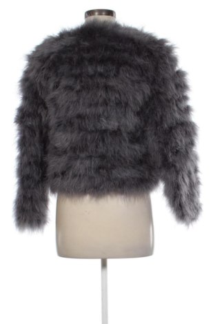 Palton din blană pentru damă Unbranded, Mărime M, Culoare Gri, Preț 684,99 Lei