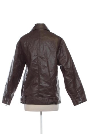 Γυναικείο δερμάτινο μπουφάν ASOS, Μέγεθος M, Χρώμα Καφέ, Τιμή 37,99 €