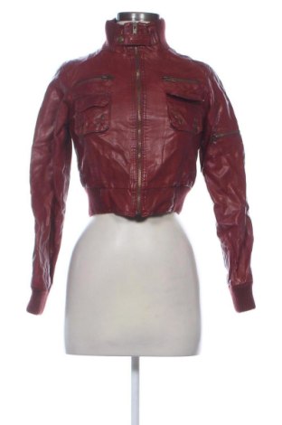 Dámska kožená bunda  Alvaro, Veľkosť S, Farba Červená, Cena  24,45 €