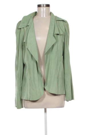 Дамско кожено яке Anne Klein, Размер XL, Цвят Зелен, Цена 80,00 €