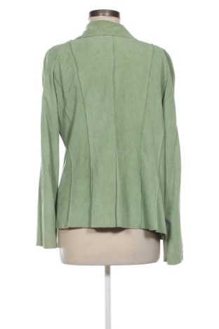 Дамско кожено яке Anne Klein, Размер XL, Цвят Зелен, Цена 80,00 €