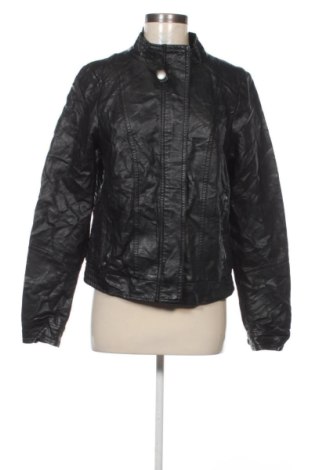 Damen Lederjacke Cubus, Größe L, Farbe Schwarz, Preis 38,99 €