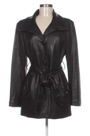 Дамско кожено яке Ellen Tracy, Размер M, Цвят Черен, Цена 92,22 €