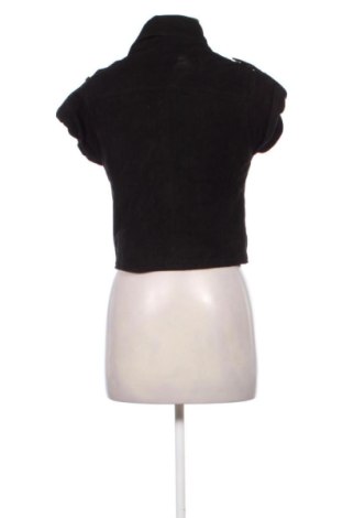 Γυναικείο δερμάτινο μπουφάν Gestuz, Μέγεθος XS, Χρώμα Μαύρο, Τιμή 126,00 €