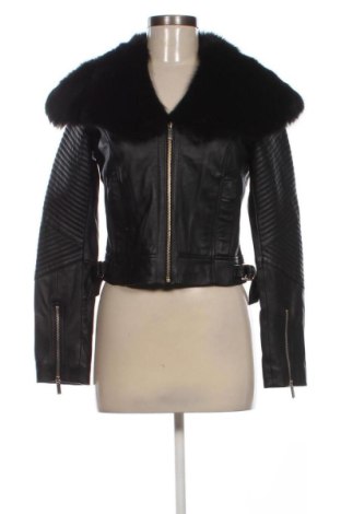 Damen Lederjacke Karen Millen, Größe S, Farbe Schwarz, Preis 367,00 €