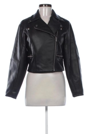 Дамско кожено яке Mango, Размер XXS, Цвят Черен, Цена 29,00 €