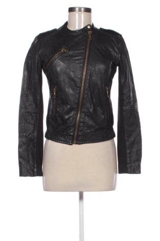 Geacă de piele pentru femei Mango, Mărime S, Culoare Negru, Preț 305,94 Lei