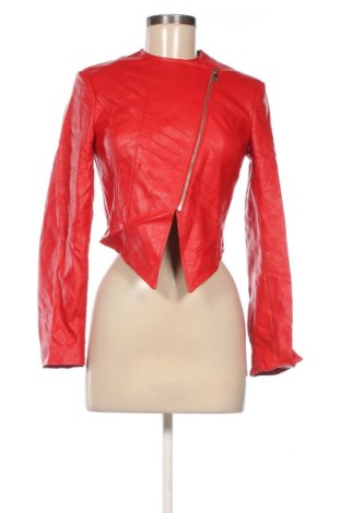 Geacă de piele pentru femei Motivi, Mărime XS, Culoare Roșu, Preț 142,99 Lei