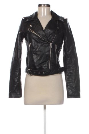 Damska kurtka skórzana Noisy May, Rozmiar XS, Kolor Czarny, Cena 166,99 zł