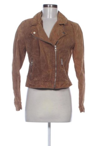 Damska kurtka skórzana ONLY, Rozmiar M, Kolor Brązowy, Cena 107,17 zł
