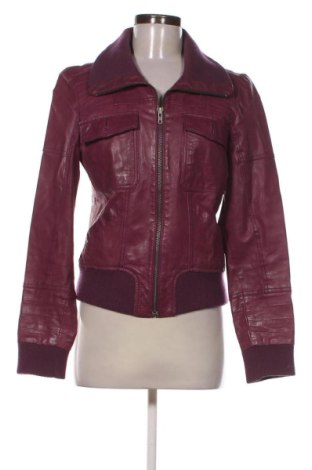 Damska kurtka skórzana ONLY, Rozmiar S, Kolor Fioletowy, Cena 243,60 zł
