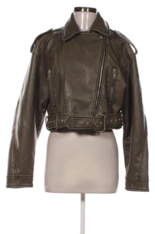 Dámská kožená bunda  Pink Woman, Velikost S, Barva Zelená, Cena  850,00 Kč