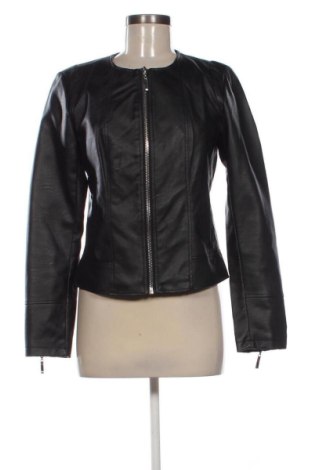 Geacă de piele pentru femei Reserved, Mărime M, Culoare Negru, Preț 154,69 Lei