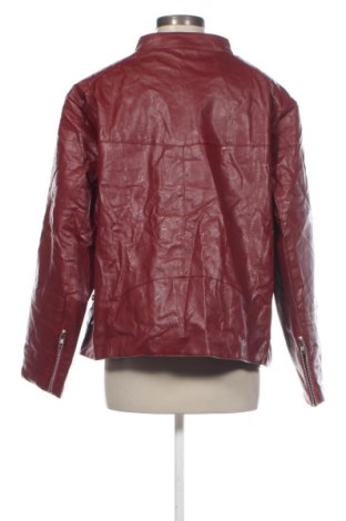 Geacă de piele pentru femei SHEIN, Mărime XXL, Culoare Roșu, Preț 183,99 Lei