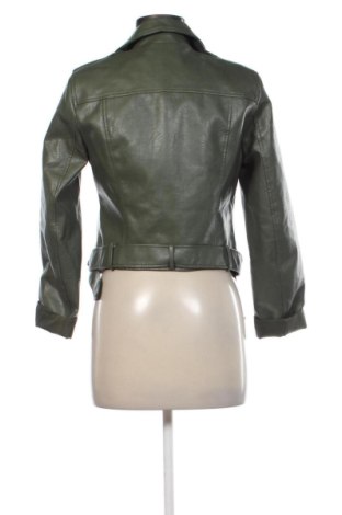 Damen Lederjacke Sinsay, Größe M, Farbe Grün, Preis 18,00 €
