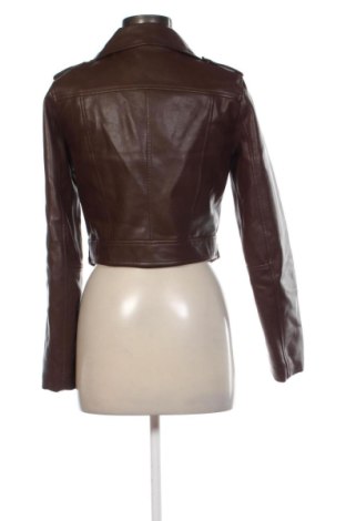 Geacă de piele pentru femei Stradivarius, Mărime M, Culoare Multicolor, Preț 156,40 Lei