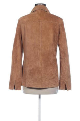 Geacă de piele pentru femei TCM, Mărime M, Culoare Maro, Preț 260,66 Lei