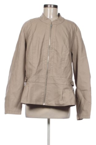 Geacă de piele pentru femei Unbranded, Mărime XXL, Culoare Bej, Preț 294,99 Lei