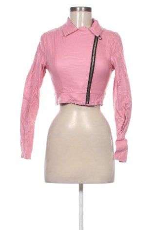 Női bőrdzseki Unbranded, Méret XS, Szín Rózsaszín, Ár 8 559 Ft