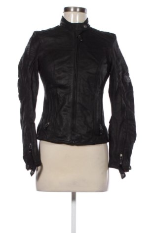 Дамско кожено яке Unbranded, Размер S, Цвят Черен, Цена 50,10 €